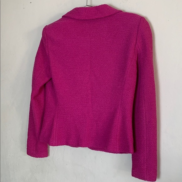 St. John Camelia Wool Blend Blazer Size 8 - Picture 8 of 8